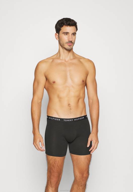 מכנסי בוקסר 3 מארז NX208846 שחור/תת ירח/לבן Tommy Hilfiger
