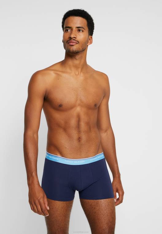 מכנסיים 3 מארז NX208867 כְּחוֹל Tommy Hilfiger