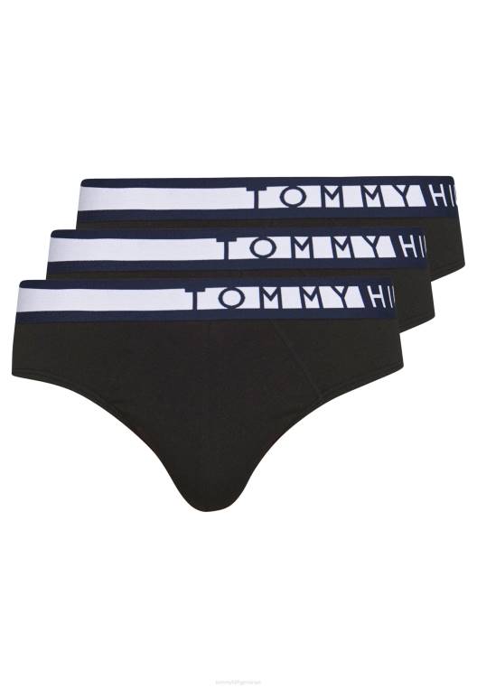 תחתונים של 3 חבילות NX208869 שָׁחוֹר Tommy Hilfiger