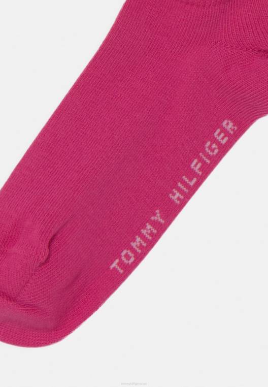 נעלי ספורט לילדים במארז 4 גרביים NX207083 ורוד/אפור Tommy Hilfiger