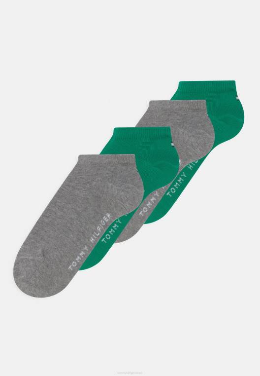 נעלי ספורט לילדים במארז 4 גרביים NX207102 שילוב ירוק Tommy Hilfiger