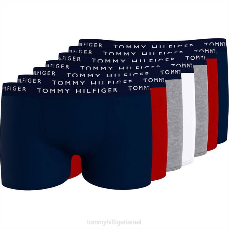 תא מטען 7p NX2020029 נייבי/אפור/לבן 0sm Tommy Hilfiger