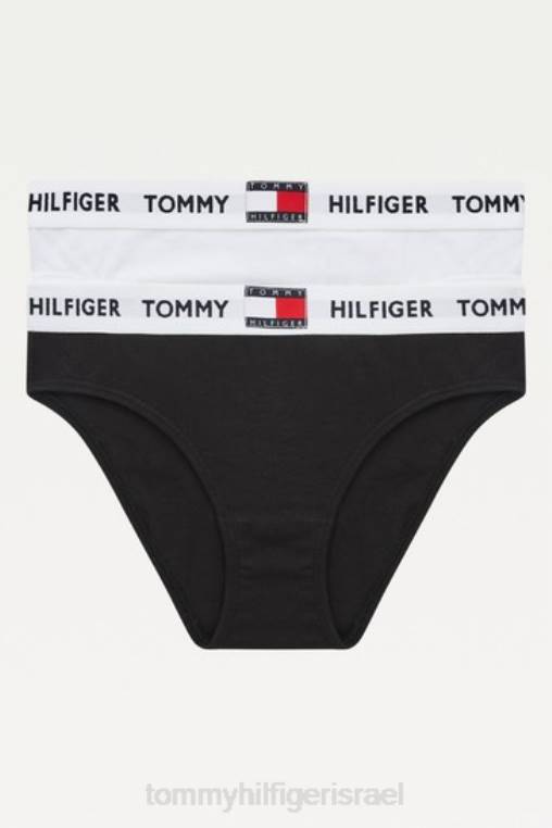 ביקיני בנות 85 כותנה 2 מארז NX203262 לבן Tommy Hilfiger