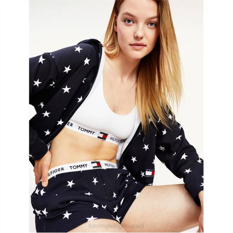 קפוצ'ון בהדפס 85 NX2020602 ag/large/star Tommy Hilfiger