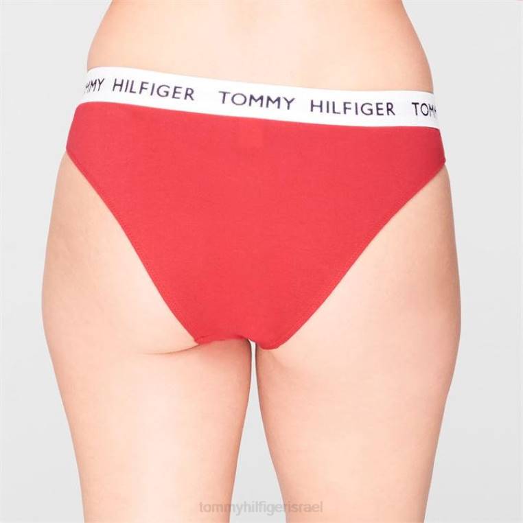 תחתוני ביקיני 85 כותנה NX2020642 טנגו אדום xcn Tommy Hilfiger