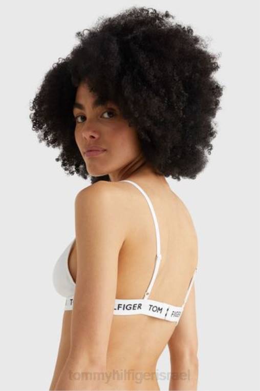 ברלט משולש מרופד 85 כותנה NX203277 לבן Tommy Hilfiger