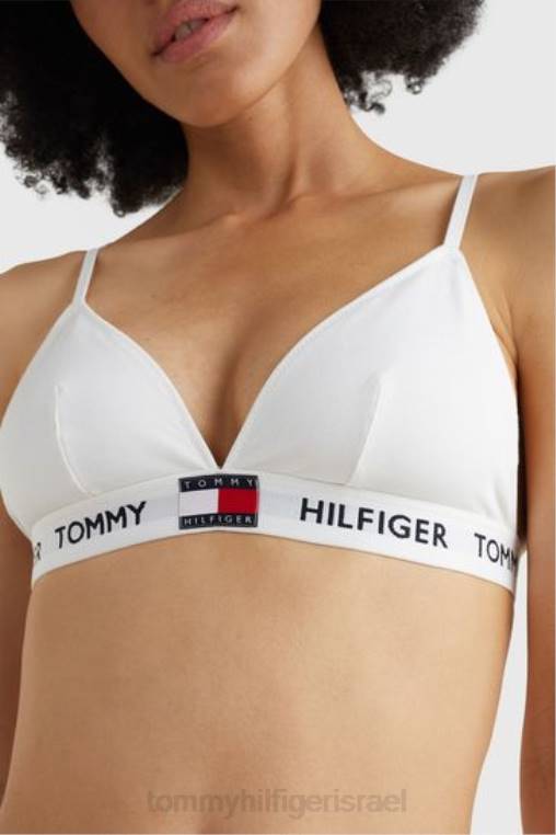 ברלט משולש מרופד 85 כותנה NX203277 לבן Tommy Hilfiger