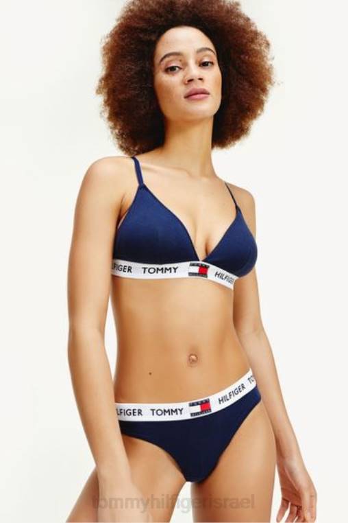 חוטיני כותנה 85 NX203290 לבן Tommy Hilfiger