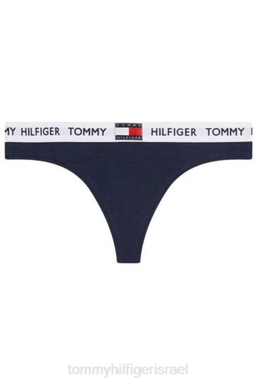 חוטיני כותנה 85 NX203290 לבן Tommy Hilfiger