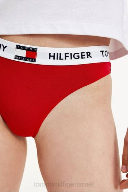 תחתוני סטרץ' לנשים 85 כותנה NX203420 אָדוֹם Tommy Hilfiger