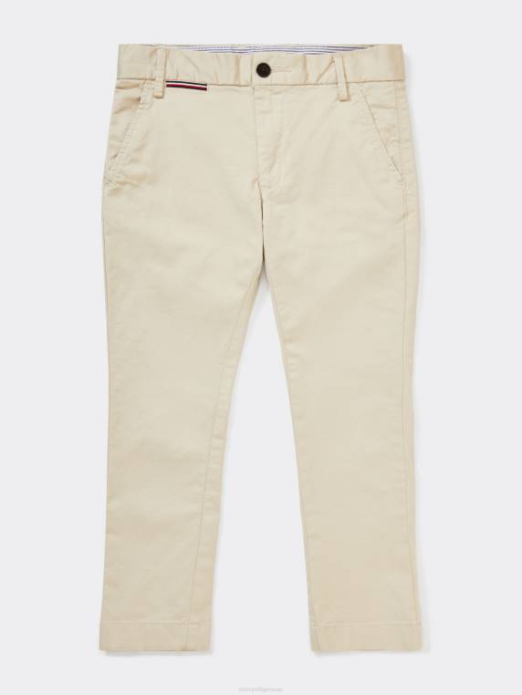 בנים 8-16 1985 צ'ינו נמתח NX20127 חול סוואנה Tommy Hilfiger