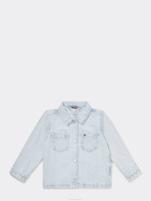 חולצת ג'ינס לשני המינים 8-16 לילדים NX20156 אקונומיקה Tommy Hilfiger