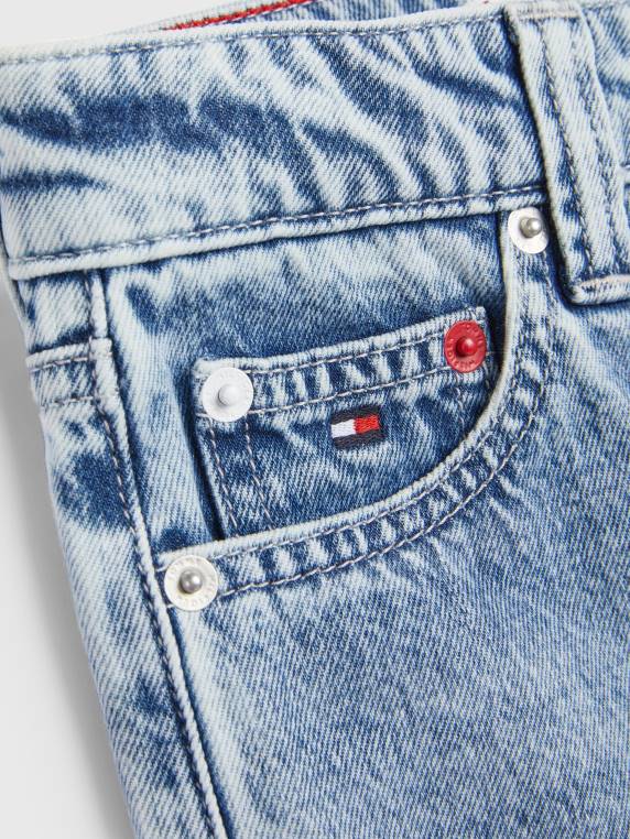 ג'ינס רך בנות 8-16 NX20351 אור מגע רך Tommy Hilfiger