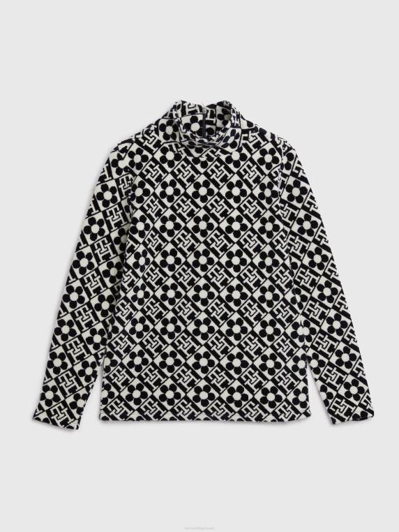 בנות 8-16 x צווארון גולף של ריצ'רד קווין NX20452 מוֹנוֹגרָם Tommy Hilfiger