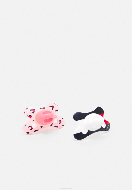 Baby dummy 2 חבילות דומה לשני המינים NX205320 וָרוֹד Tommy Hilfiger