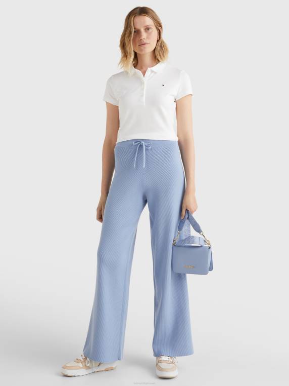 Heritage חולצת פולו בגזרה דקיקה NX202350 לבן קלאסי Tommy Hilfiger