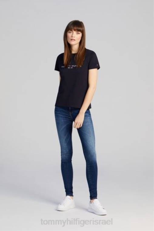 Heritage como סקיני ג'ינס NX203564 כְּחוֹל Tommy Hilfiger