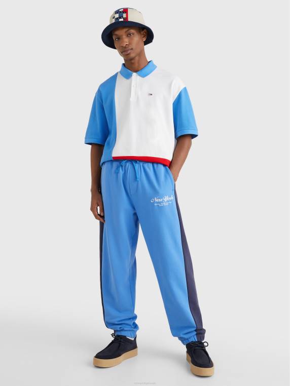 נעלי לוגו רגועות NX201000 כחול/רב מהפנט Tommy Hilfiger