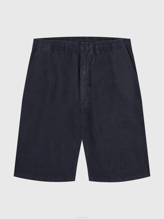 מכנסי פשתן בגזרה רגועה של הארלם NX201006 שמיים מדבריים Tommy Hilfiger