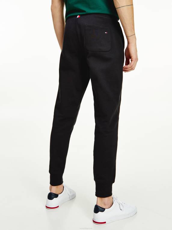 נעלי ספורט ממותגות מכותנה אורגנית NX201021 שָׁחוֹר Tommy Hilfiger