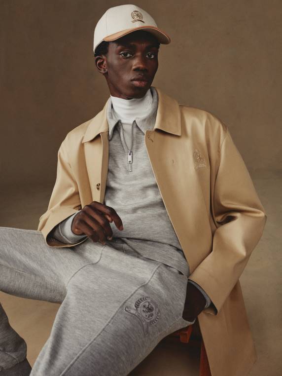 מכינים נעלי צנרת עם אזיקים NX201035 אברש בינוני אפור Tommy Hilfiger