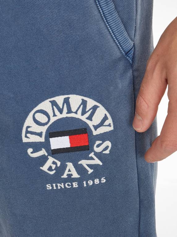 מכנסי טרנינג עיגול נצחי NX201050 צי הדמדומים Tommy Hilfiger