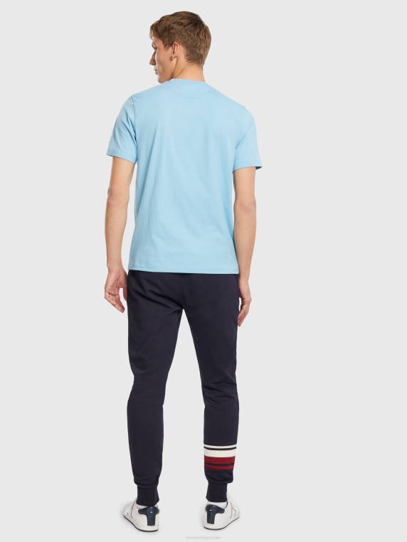 טרנינג עם פרט פסים NX201068 שמיים מדבריים Tommy Hilfiger