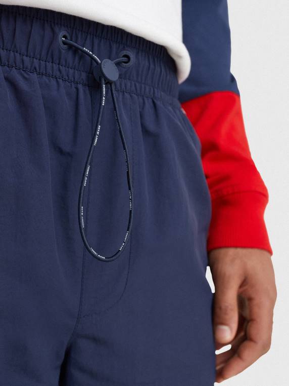 נעלי ריצה עם חפתים בצבע חסום NX201079 דמדומים צי/מולטי Tommy Hilfiger