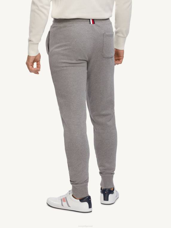 נעלי ספורט ממותגות מכותנה אורגנית NX201085 אברש אפור בינוני Tommy Hilfiger