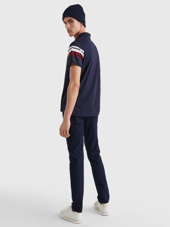 טייפ פולו NX201161 שמיים מדבריים/אקרו/רוז' Tommy Hilfiger