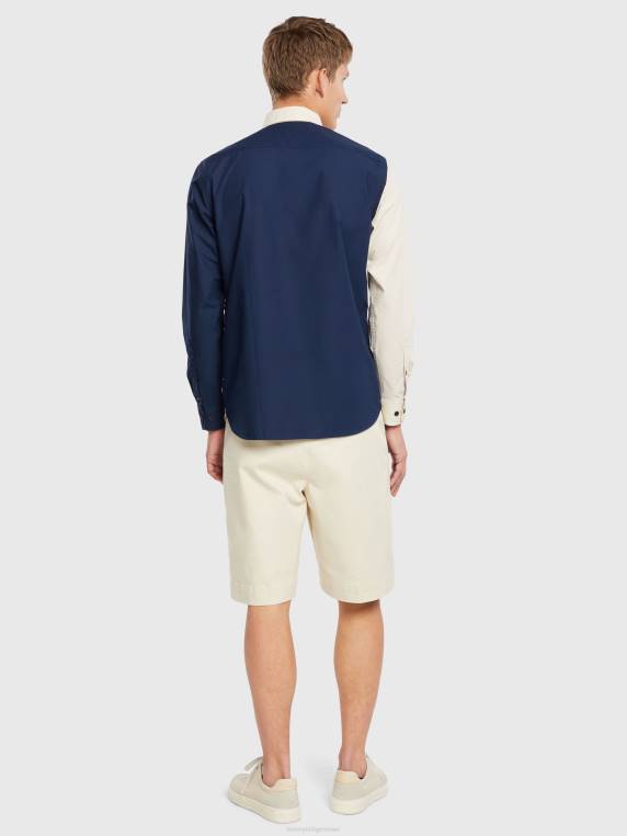 חולצה חוסמת NX201230 קרבון נייבי/נוצה לבן Tommy Hilfiger