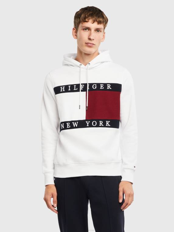 מבנה דגל קפוצ'ון NX201302 לבן Tommy Hilfiger