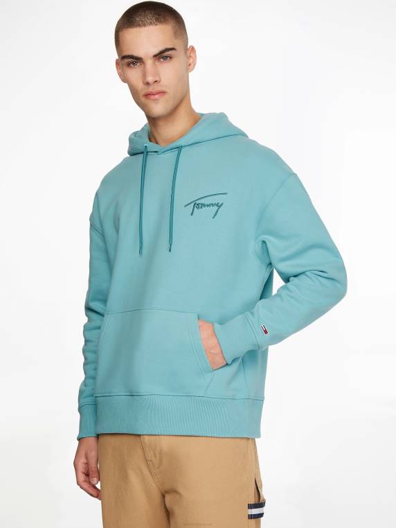 לוגו חתימה קפוצ'ון בכושר נינוח NX201306 סֵמֶל Tommy Hilfiger