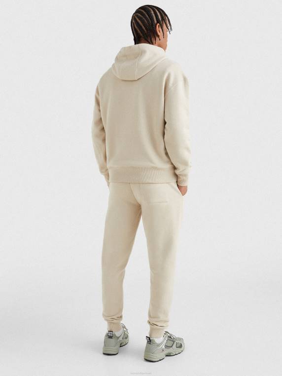 לוגו חתימה קפוצ'ון בכושר נינוח NX201310 חול סוואנה Tommy Hilfiger