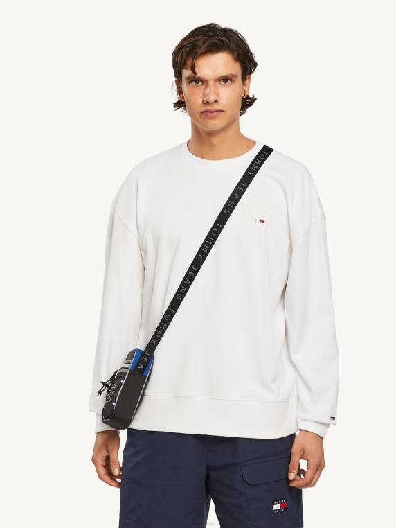 צוות גרפי טונאלי NX201330 לבן Tommy Hilfiger