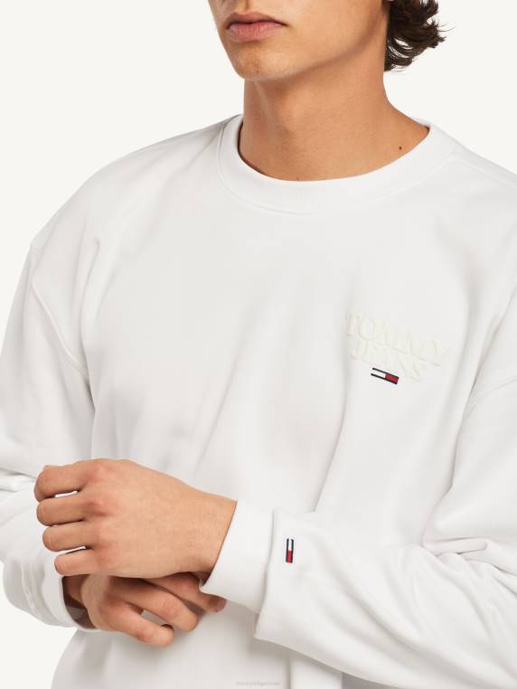 צוות גרפי טונאלי NX201330 לבן Tommy Hilfiger