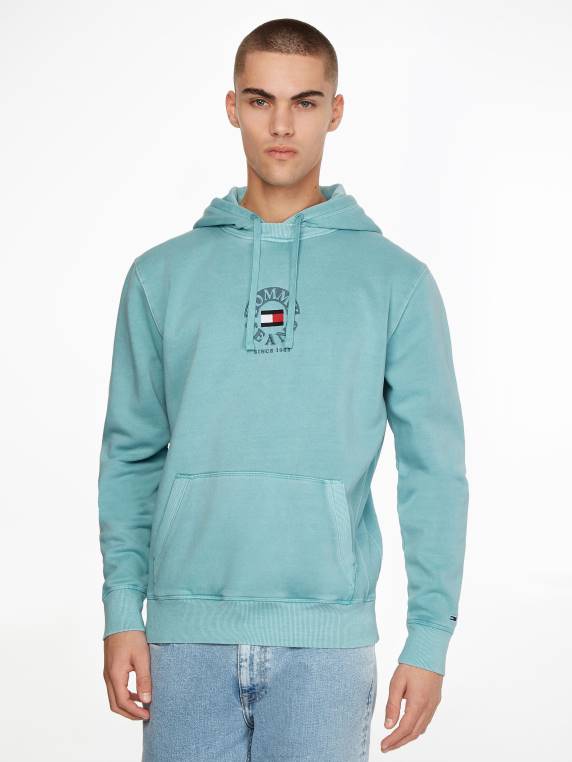 קפוצ'ון צמר לוגו מעגל גוונים NX201338 סֵמֶל Tommy Hilfiger