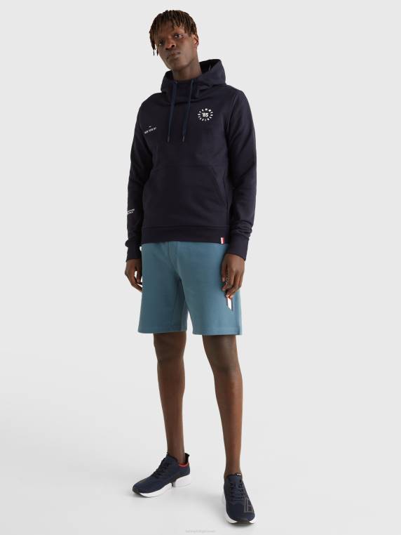 קפוצ'ונים עם לוגו מגניב ספורט NX201353 שמיים מדבריים Tommy Hilfiger