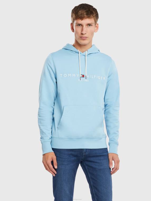 קפוצ'ון לוגו NX201417 כחול קולומביה Tommy Hilfiger