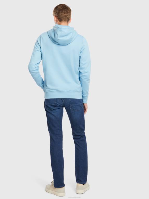 קפוצ'ון לוגו NX201417 כחול קולומביה Tommy Hilfiger