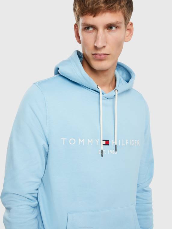 קפוצ'ון לוגו NX201417 כחול קולומביה Tommy Hilfiger
