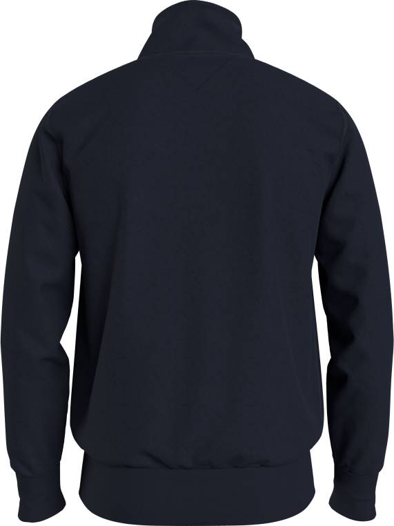 פלוס אייקונים לוגו סווטשירט עם חצי רוכסן NX201451 שמיים מדבריים Tommy Hilfiger