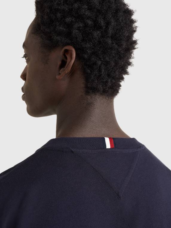 חולצת טי של לוגו זהב אייקונים NX201547 שמיים מדבריים Tommy Hilfiger