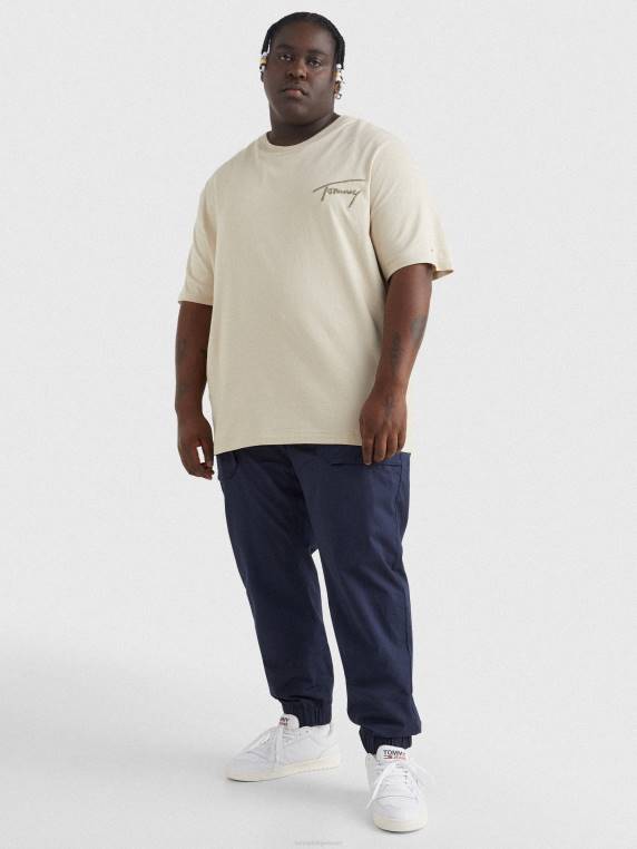 בתוספת חולצת רקמה ייחודית NX201549 חול סוואנה Tommy Hilfiger