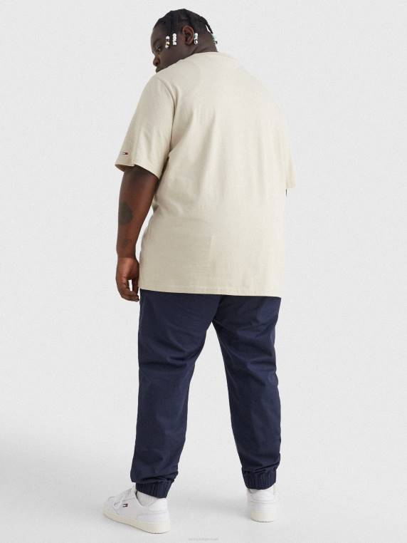 בתוספת חולצת רקמה ייחודית NX201549 חול סוואנה Tommy Hilfiger