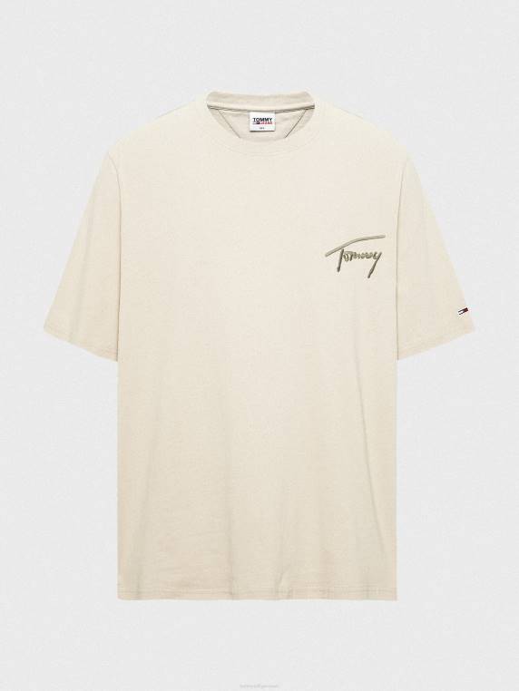 בתוספת חולצת רקמה ייחודית NX201549 חול סוואנה Tommy Hilfiger