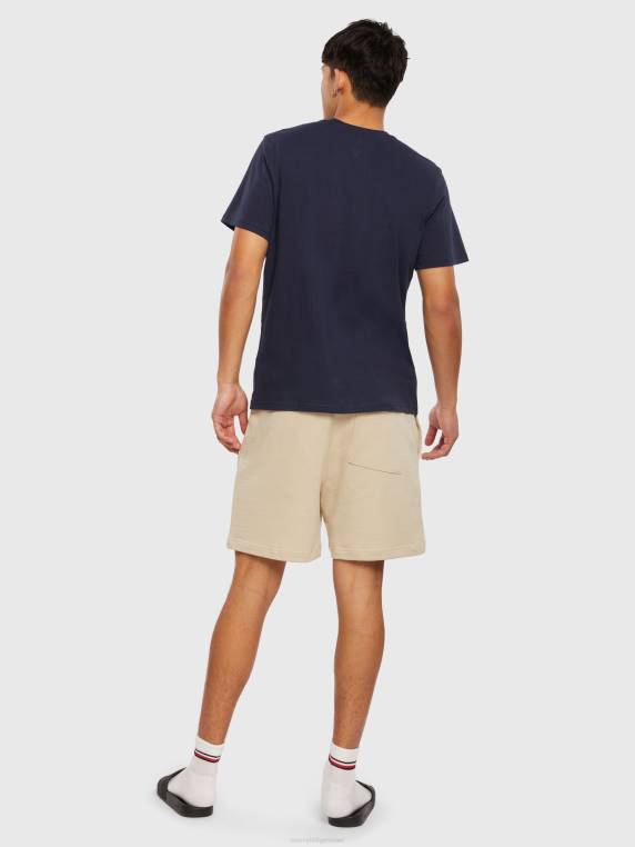 טי תווית ארוג NX201606 צי הדמדומים Tommy Hilfiger