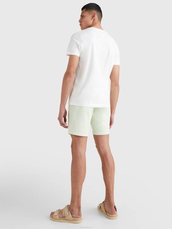 חולצת רקמה מגניבה NX201616 לבן Tommy Hilfiger