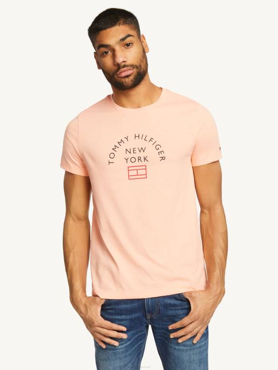 טי קשת קורפ NX201654 אפרסק שקיעה Tommy Hilfiger