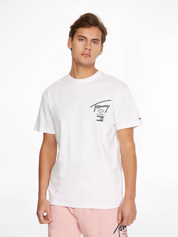 טי סיג מודרני NX201691 לבן Tommy Hilfiger